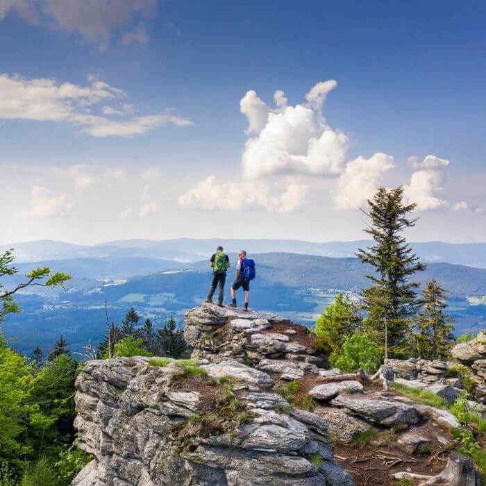 Wanderbegeisterte kommen in Bayern voll auf ihre Kosten. 
