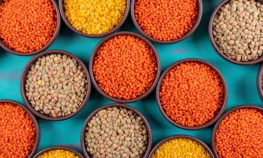Kaum eine Hülsenfrucht zeigt eine so große Vielfalt wie die Linse. Es gibt sie in unterschiedlichen Größen und Farben: braun, grün, schwarz, rot oder gelb.