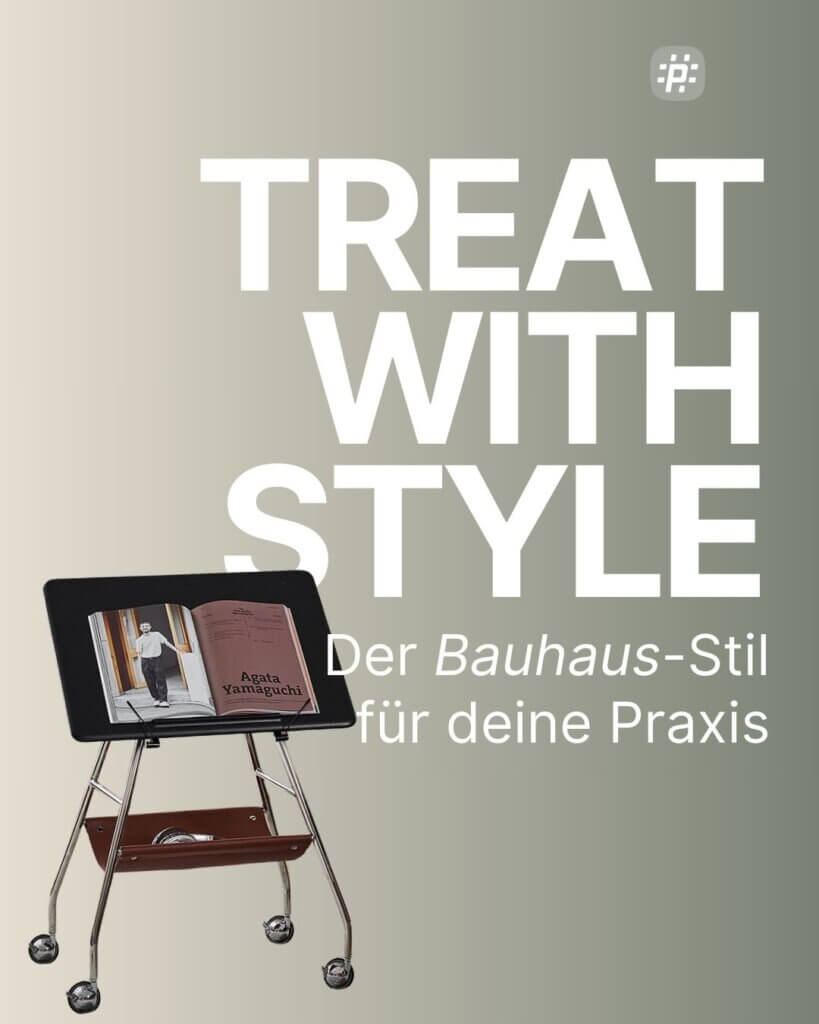 Der Bauhaus-Stil schafft strukturierte, ruhige Praxisräume, in denen Design bewusst zurücktritt und Wirkung entfaltet.