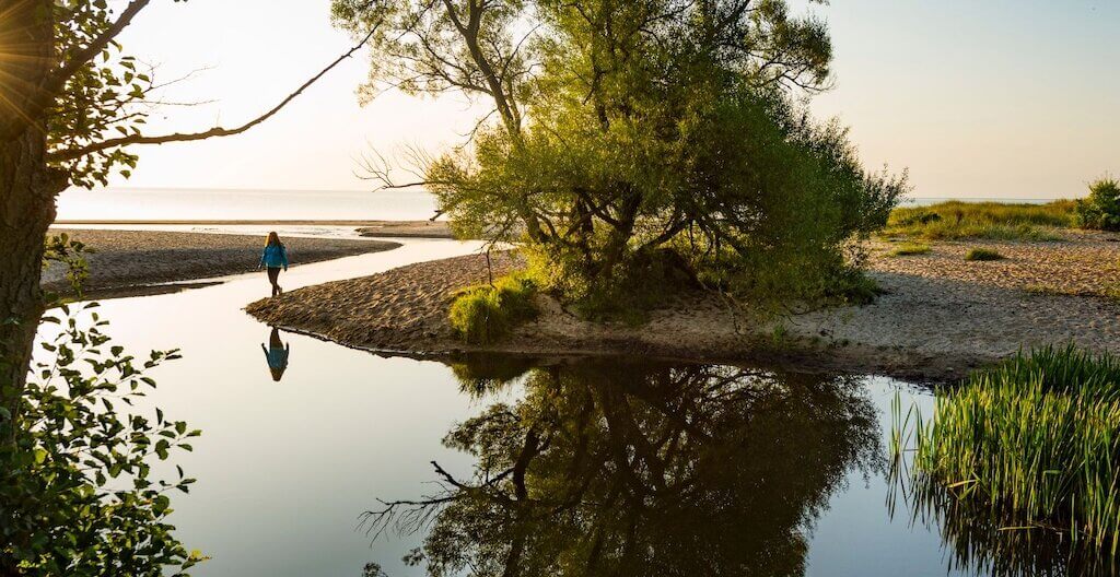 Skåne ist ein Paradies für Wanderer und Radfahrer.