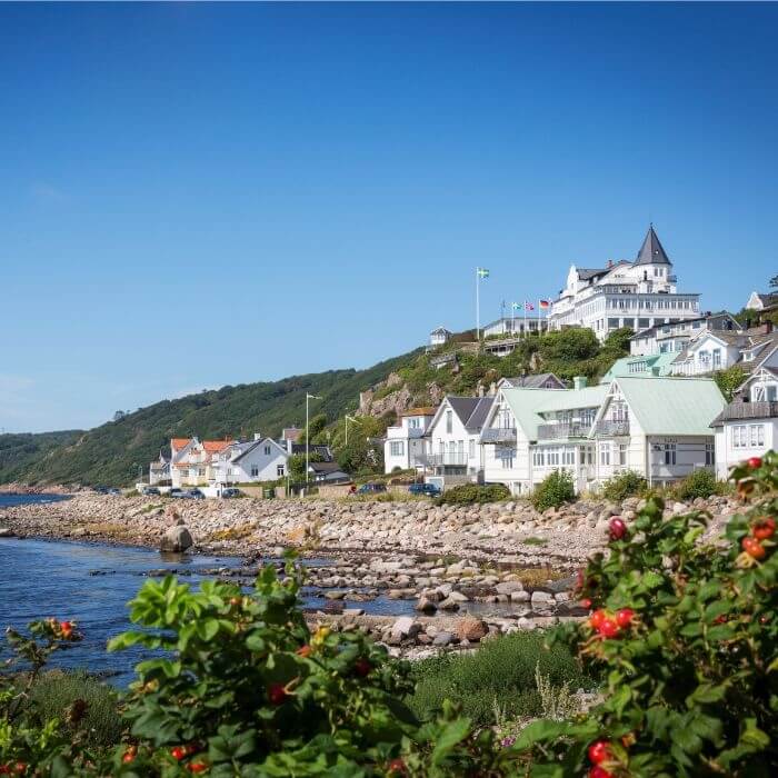Mölle ist nur eine der zahlreichen idyllischen Küstenstädte von Skåne.