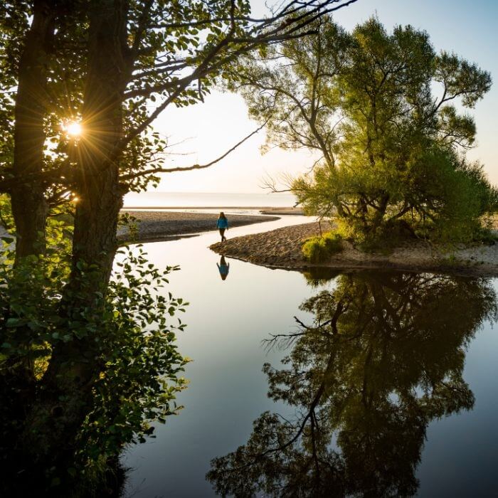 Skåne ist ein Paradies für Wanderer und Radfahrer.