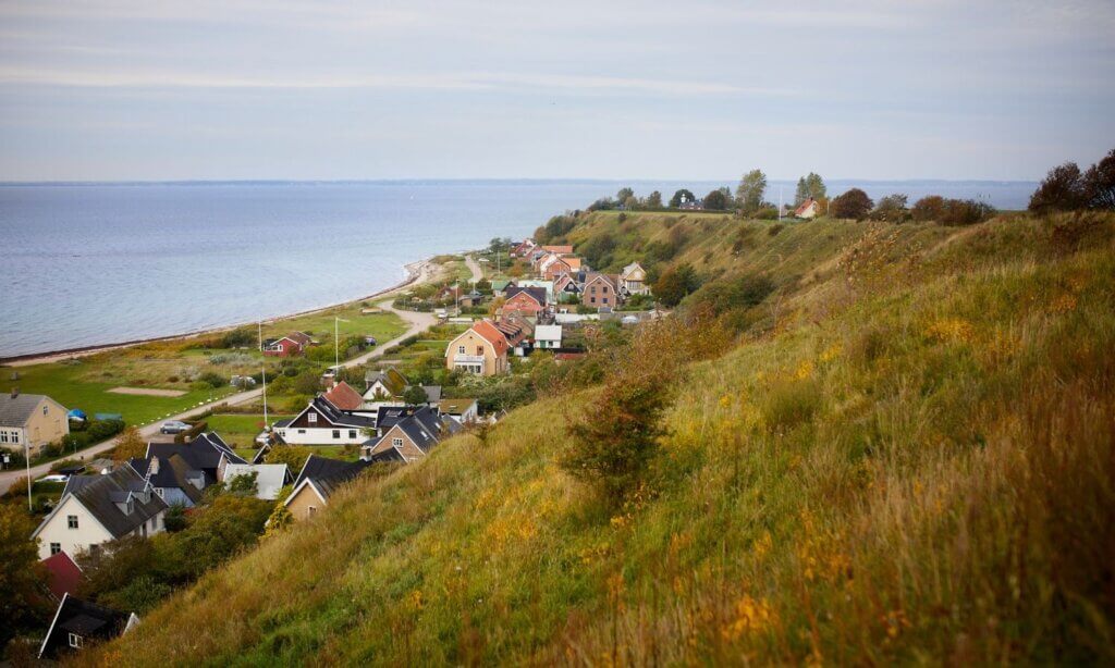 Mitten im Öresund liegt die kleine Insel Ven, erreichbar per Fähre von Landskrona.