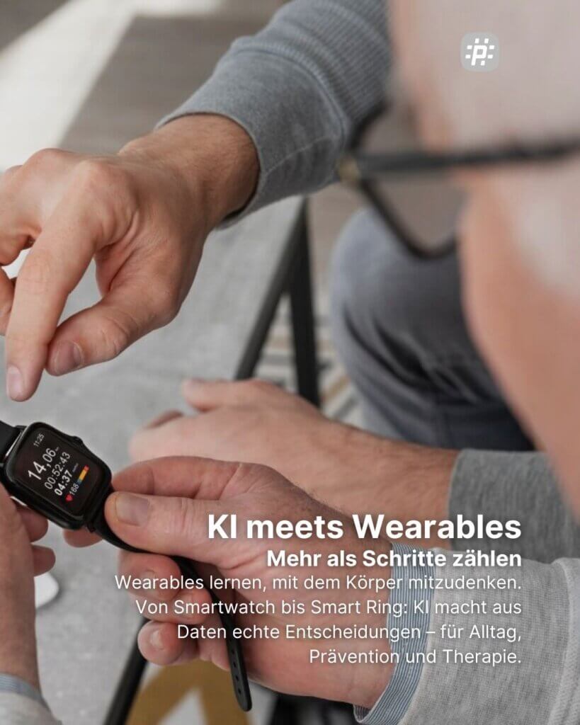 Vom Fitness-Tracker zum vorausschauenden Gesundheitscoach – warum tragbare KI-Technologie unser Verhältnis zu Gesundheit grundlegend verändert.