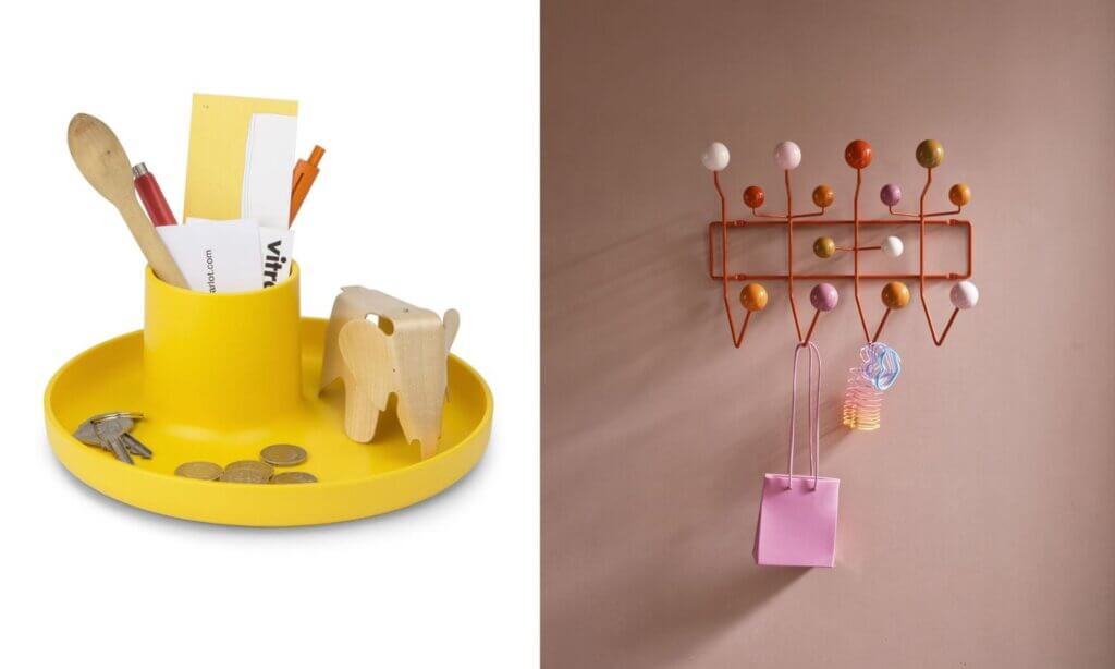 Behälter O-Tidy und Garderobe Hang it all von Vitra