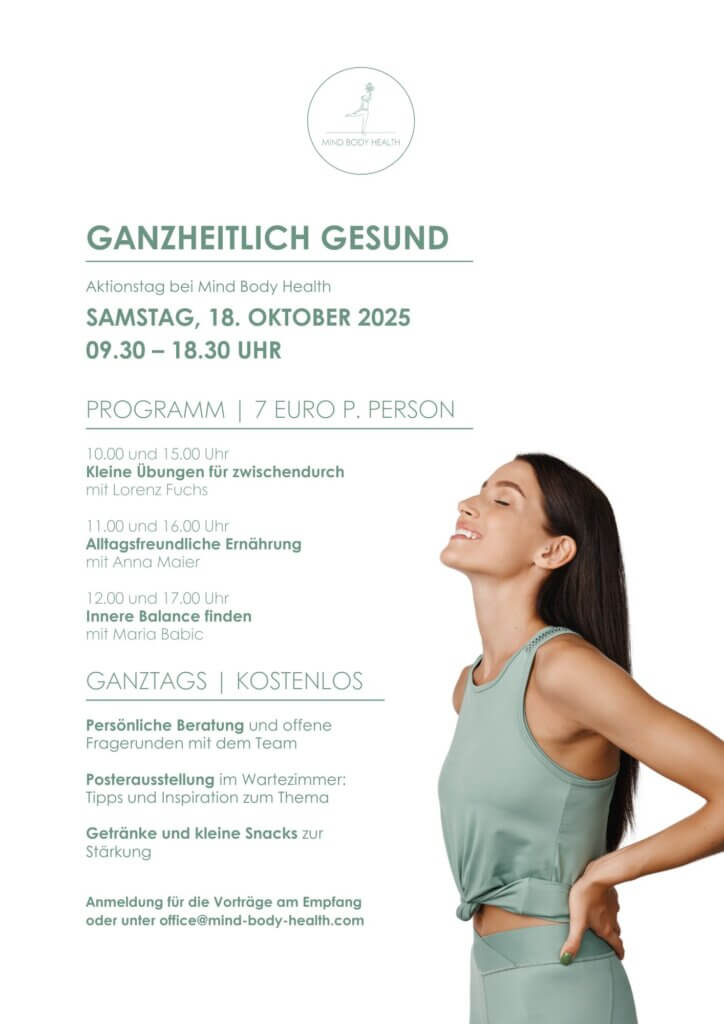 Poster das wir in der Serie Work in Canva erstellt hatten.