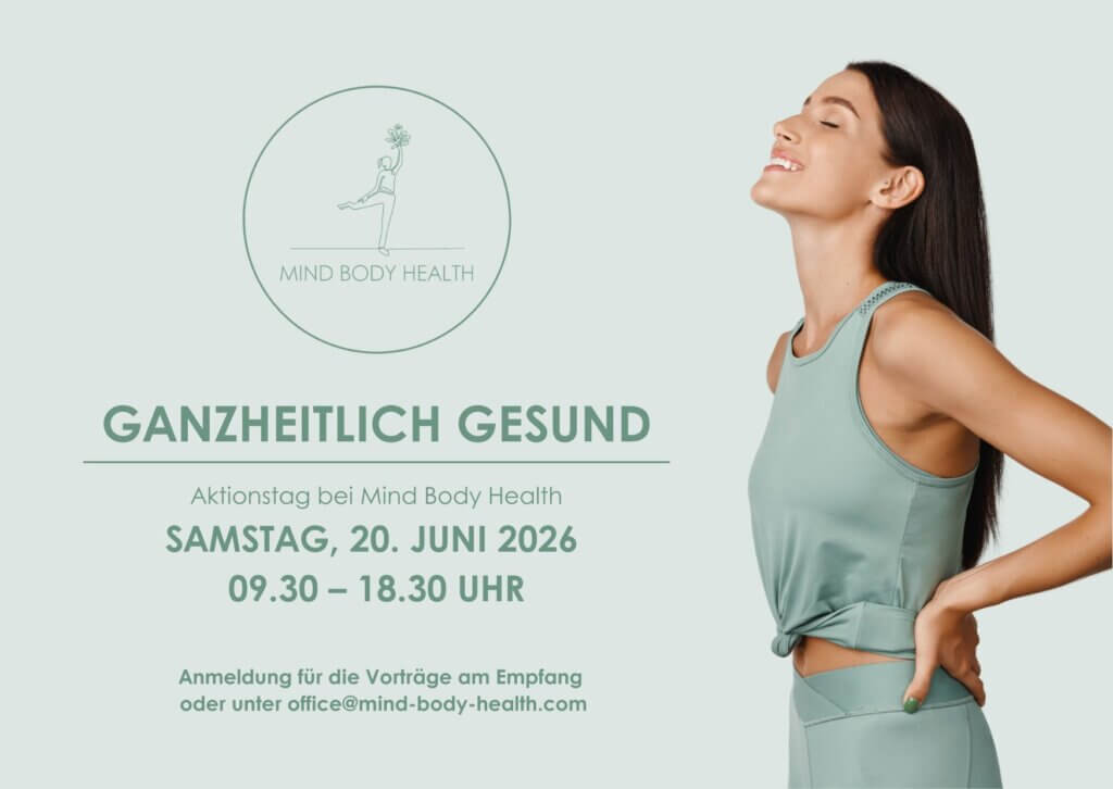 Vorderseite des Flyers im Postkarten-Format