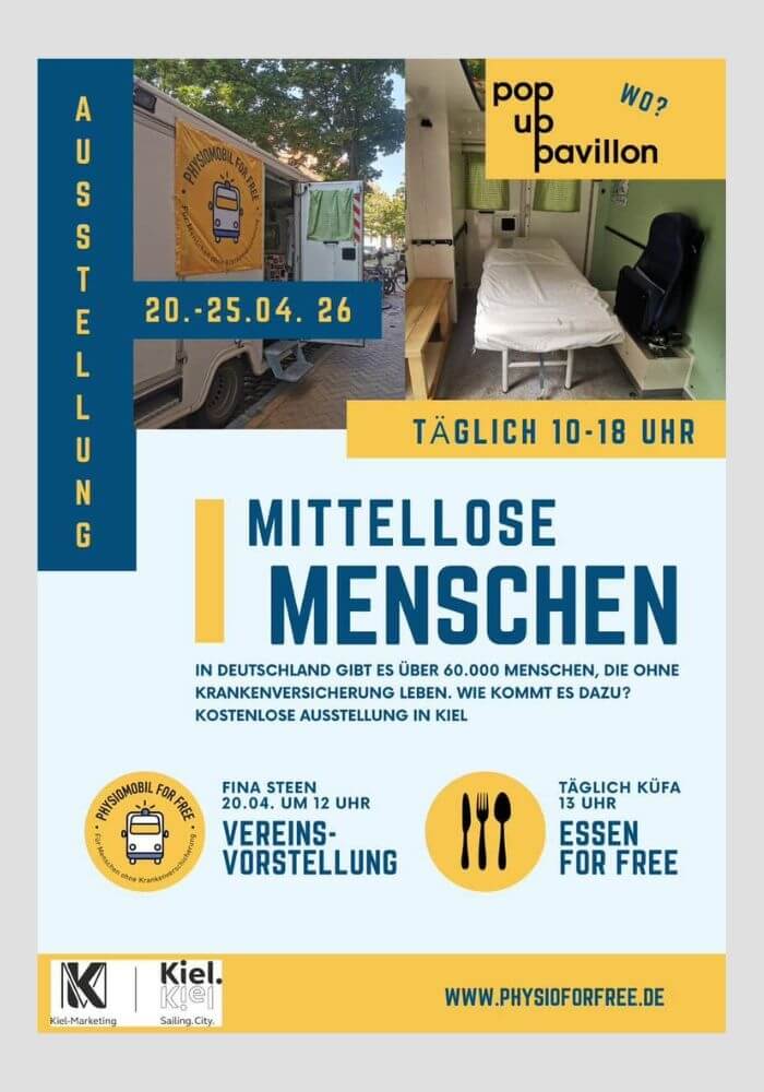 Der gemeinnützige Verein PhysioMobil for free e. V. bietet kostenlose, unbürokratische Physiotherapie direkt vor Ort an – mobil, ohne Nachweise, unter Schweigepflicht.