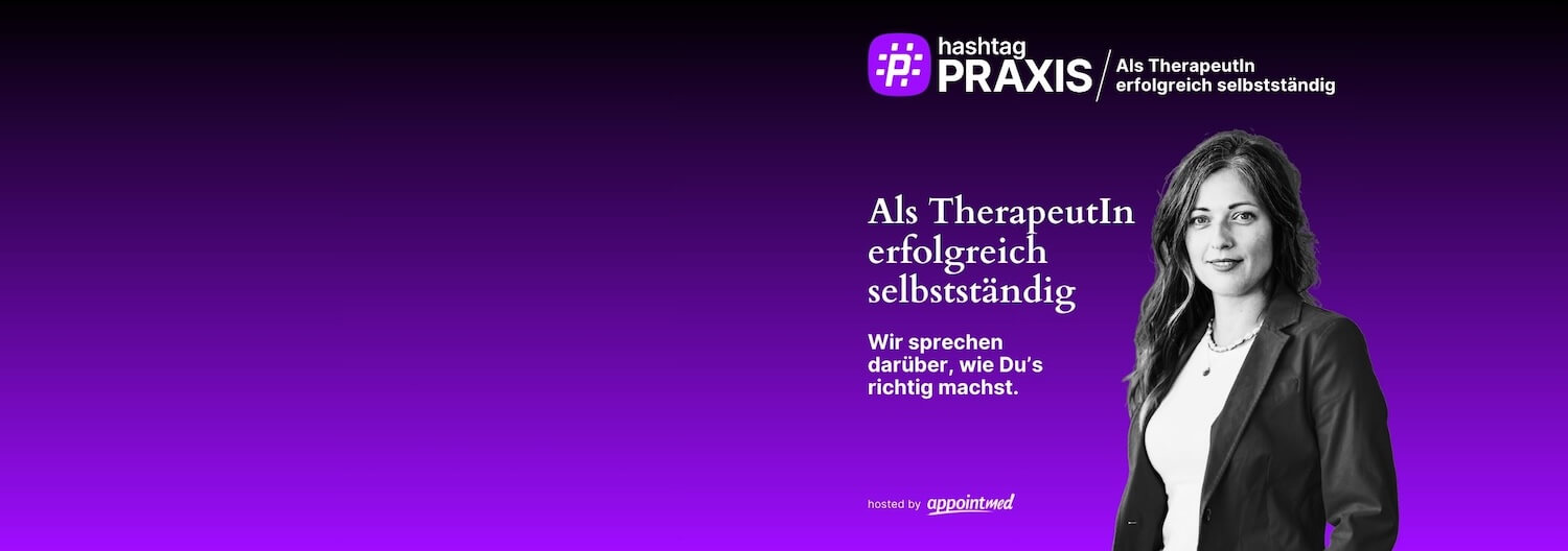 Der hashtagPRAXIS POdcast: Jede Episode von "hashtagPRAXIS" widmet sich einem bestimmten Thema aus dem Praxisalltag von selbstständigen TherapeutInnen.