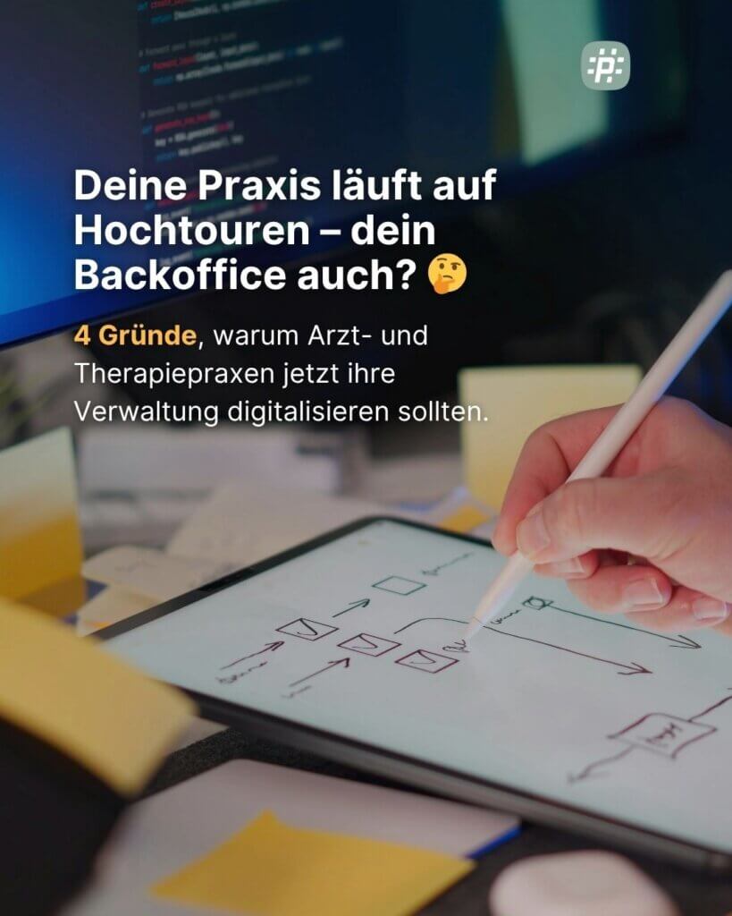 Von der digitalen Abrechnung bis zur papierlosen Verwaltung – ein Leitfaden für die kaufmännische Digitalisierung in Arzt- und Therapiepraxen.