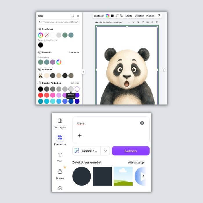 Screenshot zum Therapiekarten-Tutorial