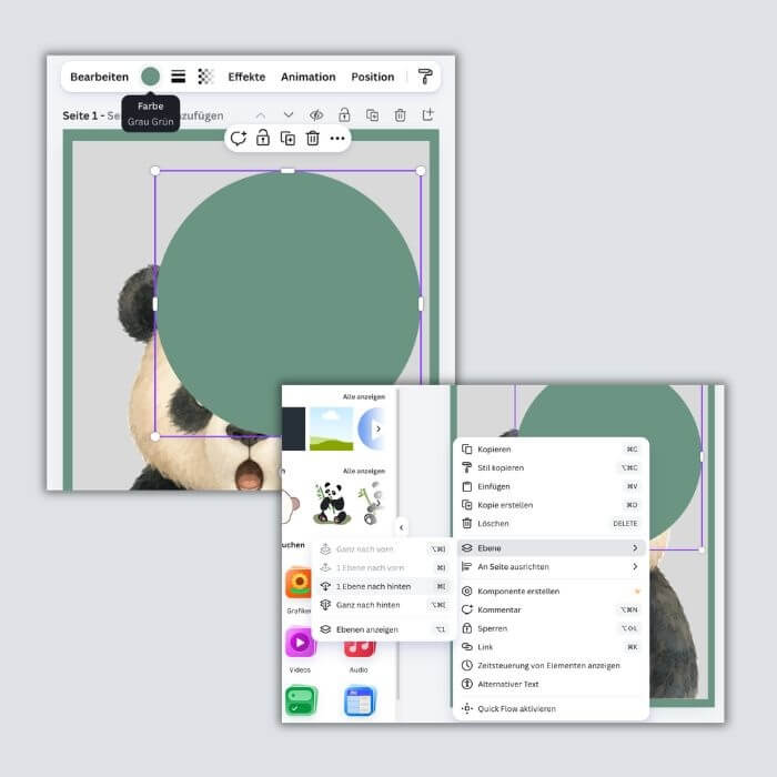 Screenshot zum Therapiekarten-Tutorial
