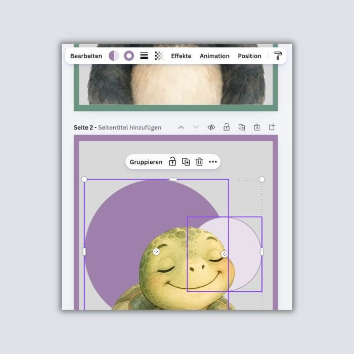 Screenshot zum Therapiekarten-Tutorial