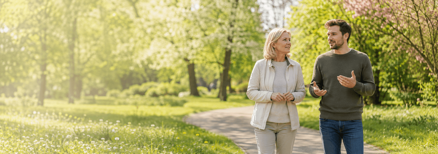 Ob Psychotherapie im Park, Ergotherapie im Garten oder Logopädie auf dem Waldweg – Therapie muss nicht immer zwischen vier Wänden stattfinden. Was draußen möglich ist und warum die Natur kein nettes Beiwerk ist, sondern echter Wirkstoff.