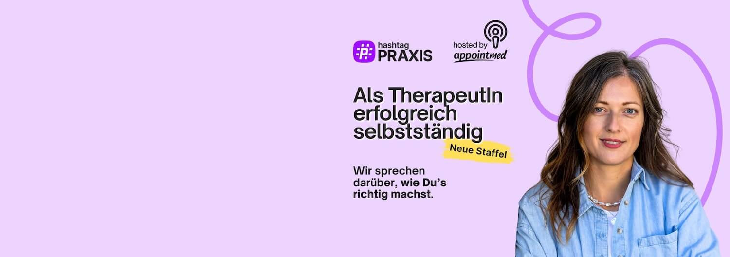 Der hashtagPRAXIS Podcast: Jede Episode von "hashtagPRAXIS" widmet sich einem bestimmten Thema aus dem Praxisalltag von selbstständigen TherapeutInnen.