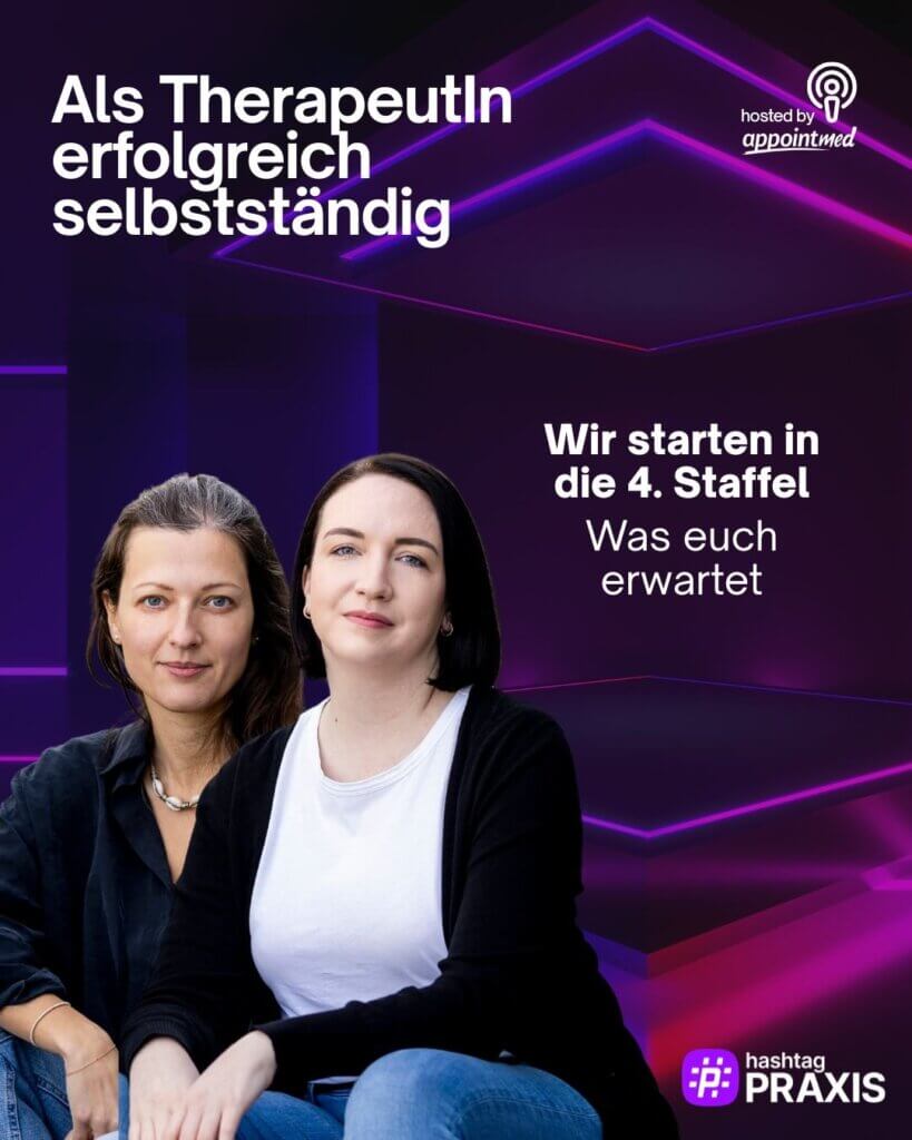 Staffel 4 des hashtagPRAXIS Podcasts startet jetzt und bringt wieder spannende und informative Tipps und Tricks für deinen Praxisalltag.