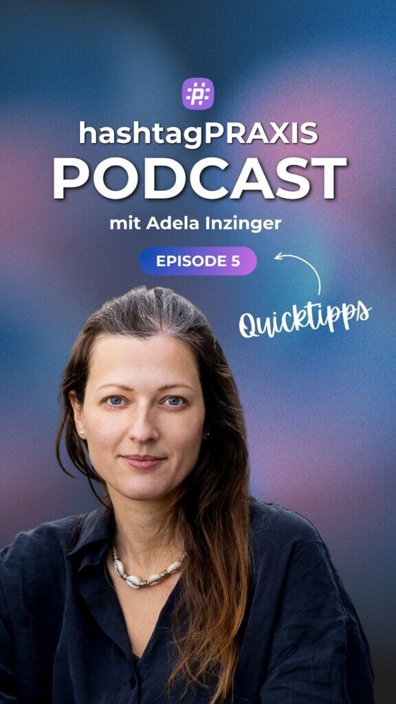 Der hashtagpRAXIS Podcast – Staffel 4 – Episode 5:
appointmed collab
Thumb: page 5
https://canva.link/0yzrpkas1ugu3e5
Reel:
https://canva.link/lqt8bvhiphov5xp
🎧 Eine neue Folge von hashtagPRAXIS 💜 – dem Podcast für selbstständige TherapeutInnen mit Tipps und Tricks zur erfolgreichen Praxisführung ist online! 😍
Adela Inzinger, unsere Podcast-Moderatorin, spricht täglich mit TherapeutInnen, die ihre Praxis besser führen möchten und genau aus diesen Gesprächen, entstehen die Themen, die wir mit euch teilen.
Unsere 2. Quicktipps-Folge dreht sich rund um No-Shows.